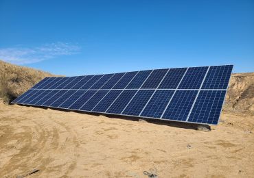 Sistema di pompaggio solare da 7,5 kW nella città di Yulin, provincia dello Shaanxi