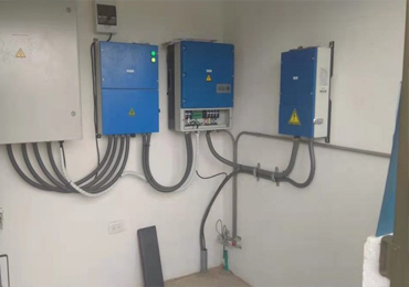 Sistema di pompaggio solare da 22 kW a Columbia