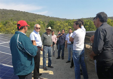 Sistema di pompaggio solare da 22 kW in Messico