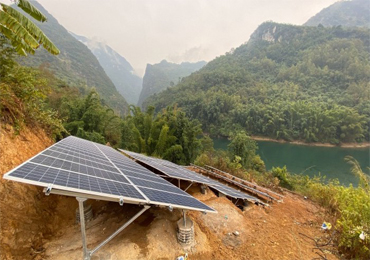 Sistema di pompaggio solare da 45 kW nel Guizhou
