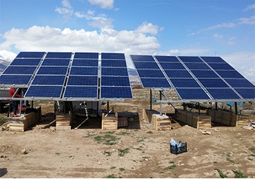 Sistema di pompaggio solare da 7,5 kW in Turchia
