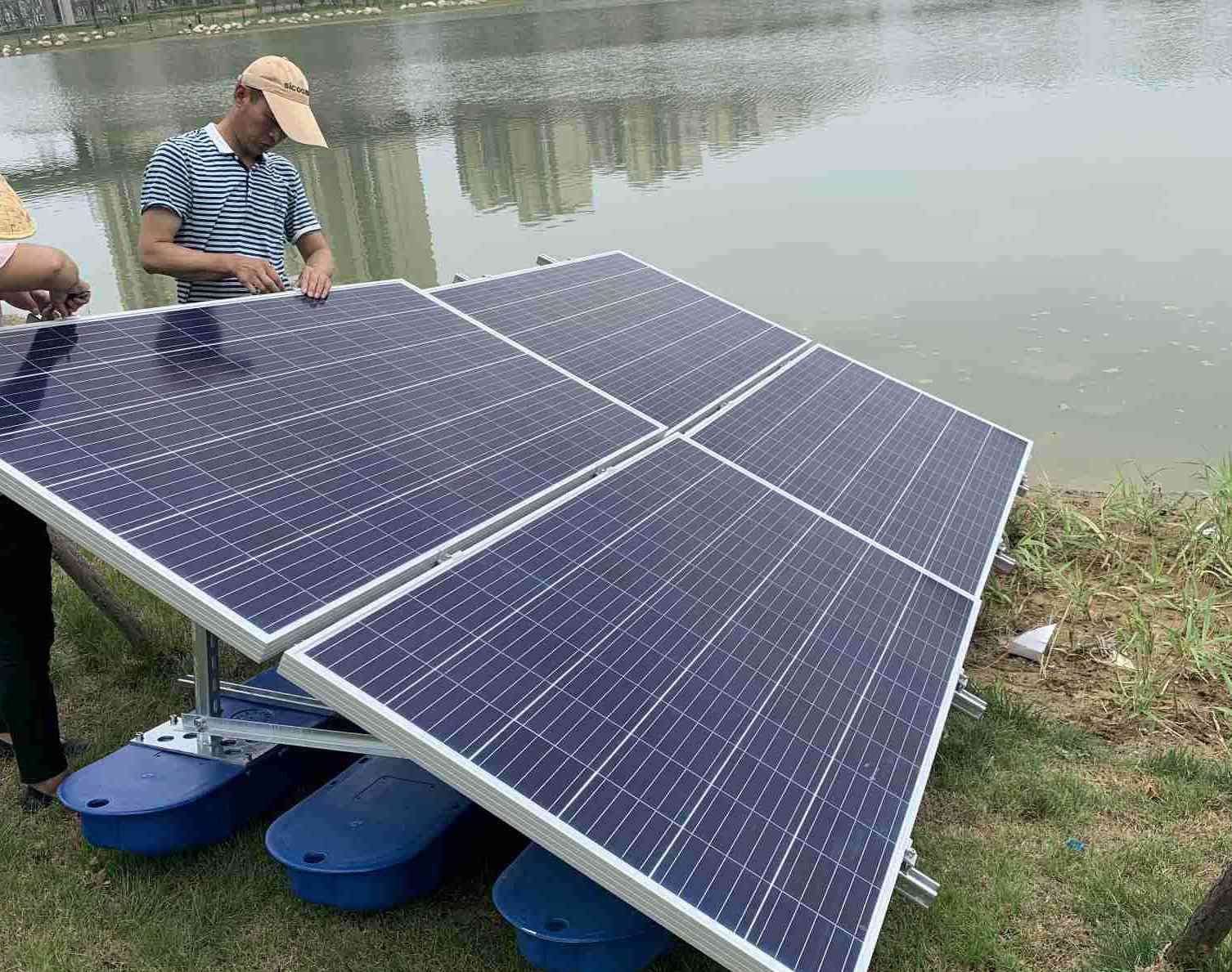Il sistema di aerazione solare JNTECH è stato applicato con successo al progetto di governance ambientale a Shenling Tan, nella città di Anqing