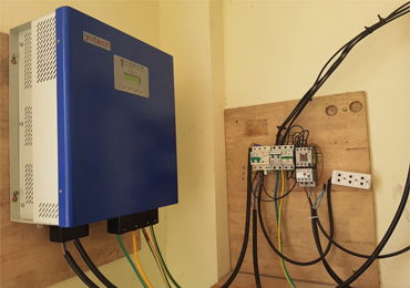 Sistema solare off-grid da 5 kVA in Cambogia