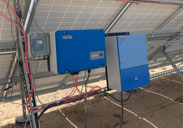 Sistema di pompaggio solare da 7,5 kW e 4 kW a Yulin, Shaanxi