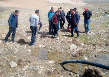 Sistema di approvvigionamento idrico solare da 1,5 kW in Tibet