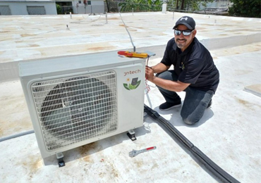 Sistema di condizionamento solare da 24000 BTU a Porto Rico
