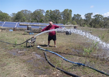 Sistema di pompaggio solare da 11 kW in Australia