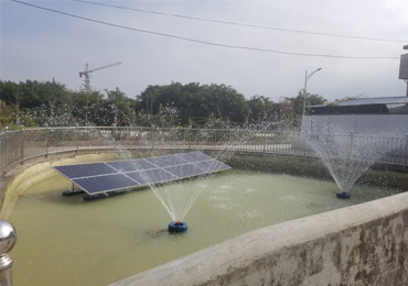 Sistema di aerazione solare da 750 W a Shenzhen