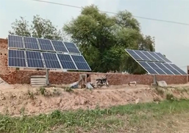 Sistema di pompaggio solare dell'acqua da 11 kW in Pakistan