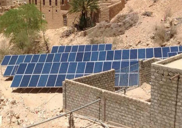 Sistema di pompaggio solare da 30 kW nello Yemen