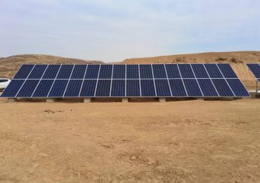 Sistema di pompaggio solare da 9,2 kW nella contea di Shenmu, città di Yulin, provincia dello Shaanxi