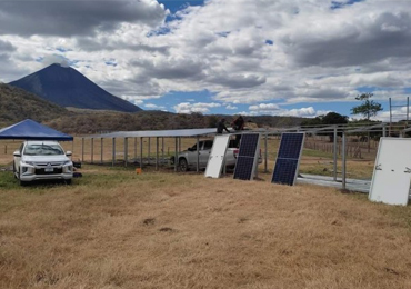 Sistema di pompaggio solare da 15 kW in Nicaragua