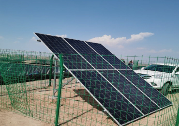Sistema di pompaggio solare da 1,1 kW nella provincia dello Shaanxi