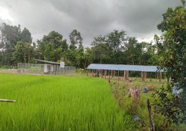 Sistema di irrigazione solare + Progetto di accumulo di energia ONU FAO in Laos