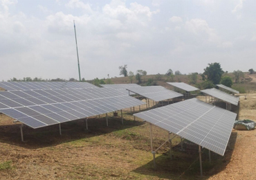 Sistema di irrigazione a pompaggio solare da 137,7 kW in Myanmar