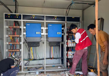 Sistema di pompaggio solare da 55 kW in Cambogia